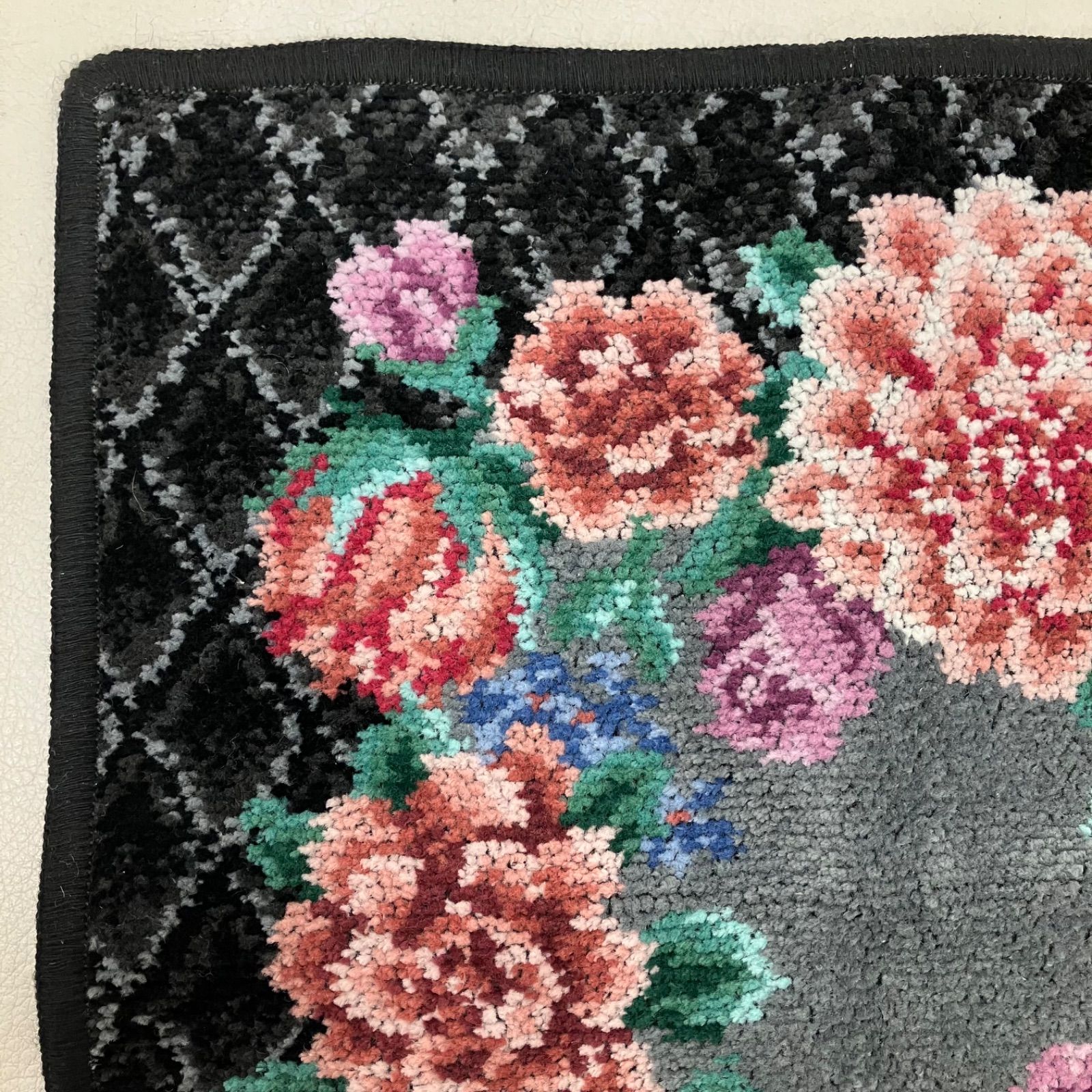 6266 FEILER フェイラー ロマンス ブラック 花柄 フラワー レディース