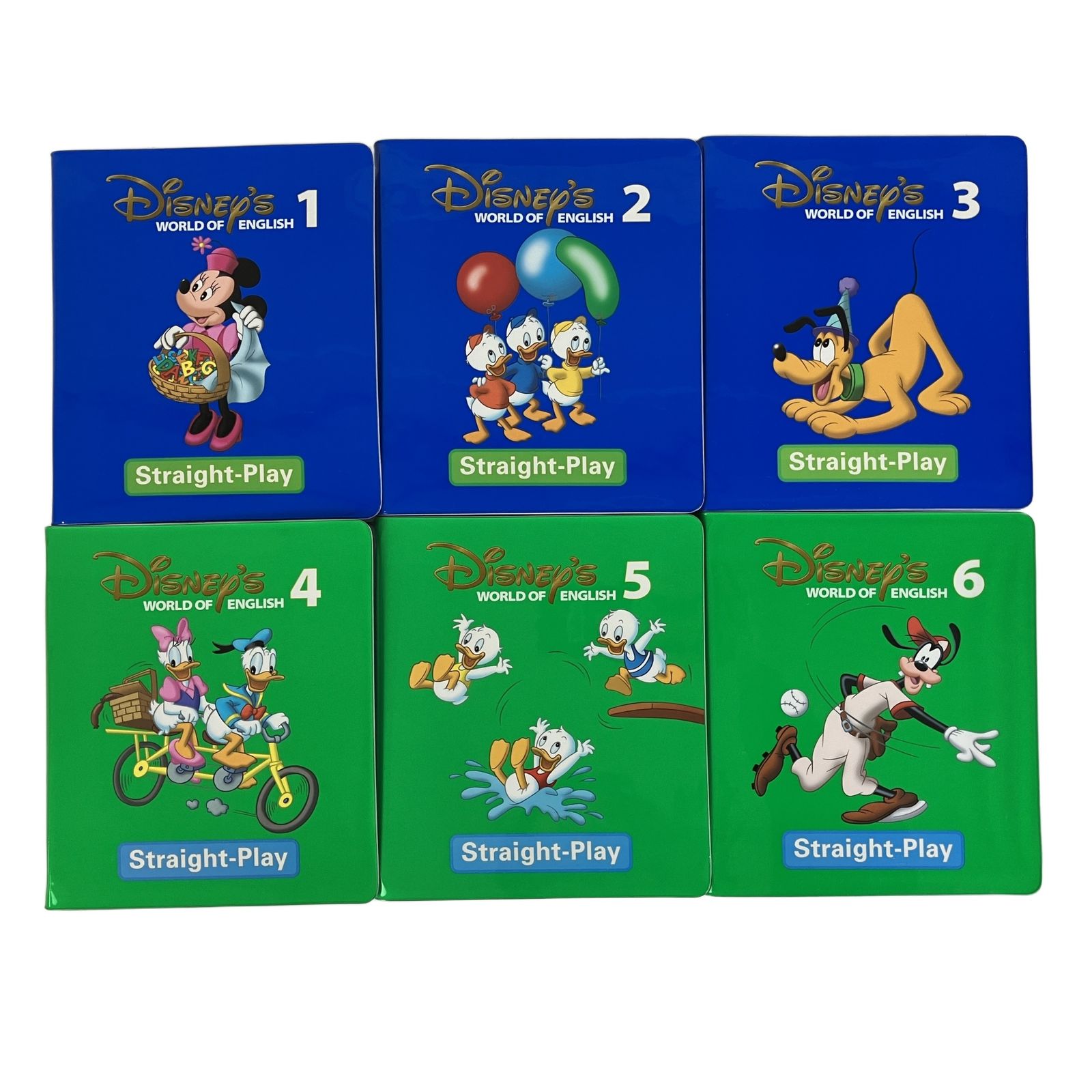 DWE ディズニー英語教材Straight-Playセット DWE ストレートプレイ 2014年頃 DVD版 ディズニー英語システム 英語
