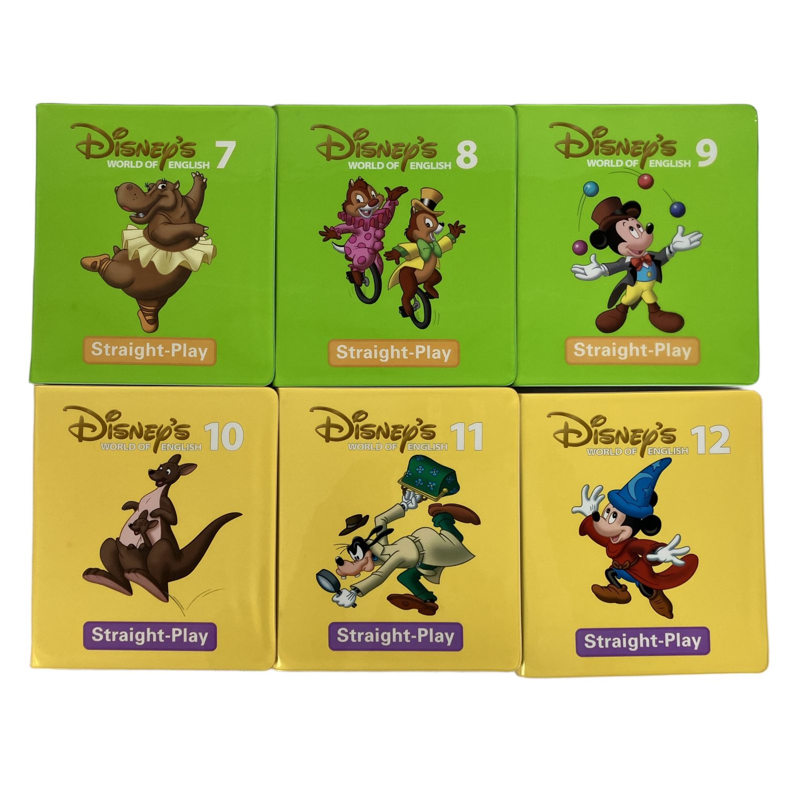 【中古美品】ストレートプレイDVD ディズニー英語システム DWE DWE ストレートプレイ 2014年頃 DVD版 ディズニー英語システム 英語