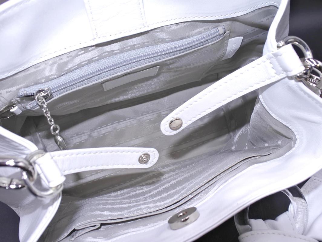 ginza kanematsu 銀座かねまつ 本革 レザー 2WAY ショルダー ハンド