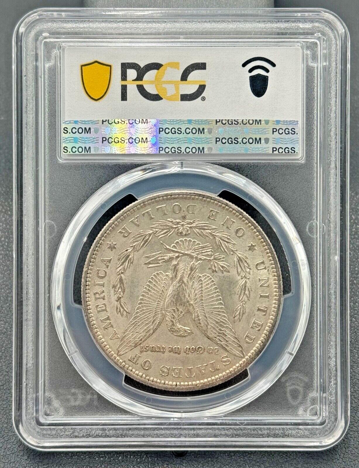 1887年 S モルガン・ダラー $1 PCGS AU58 セミキー・デイト - メルカリ