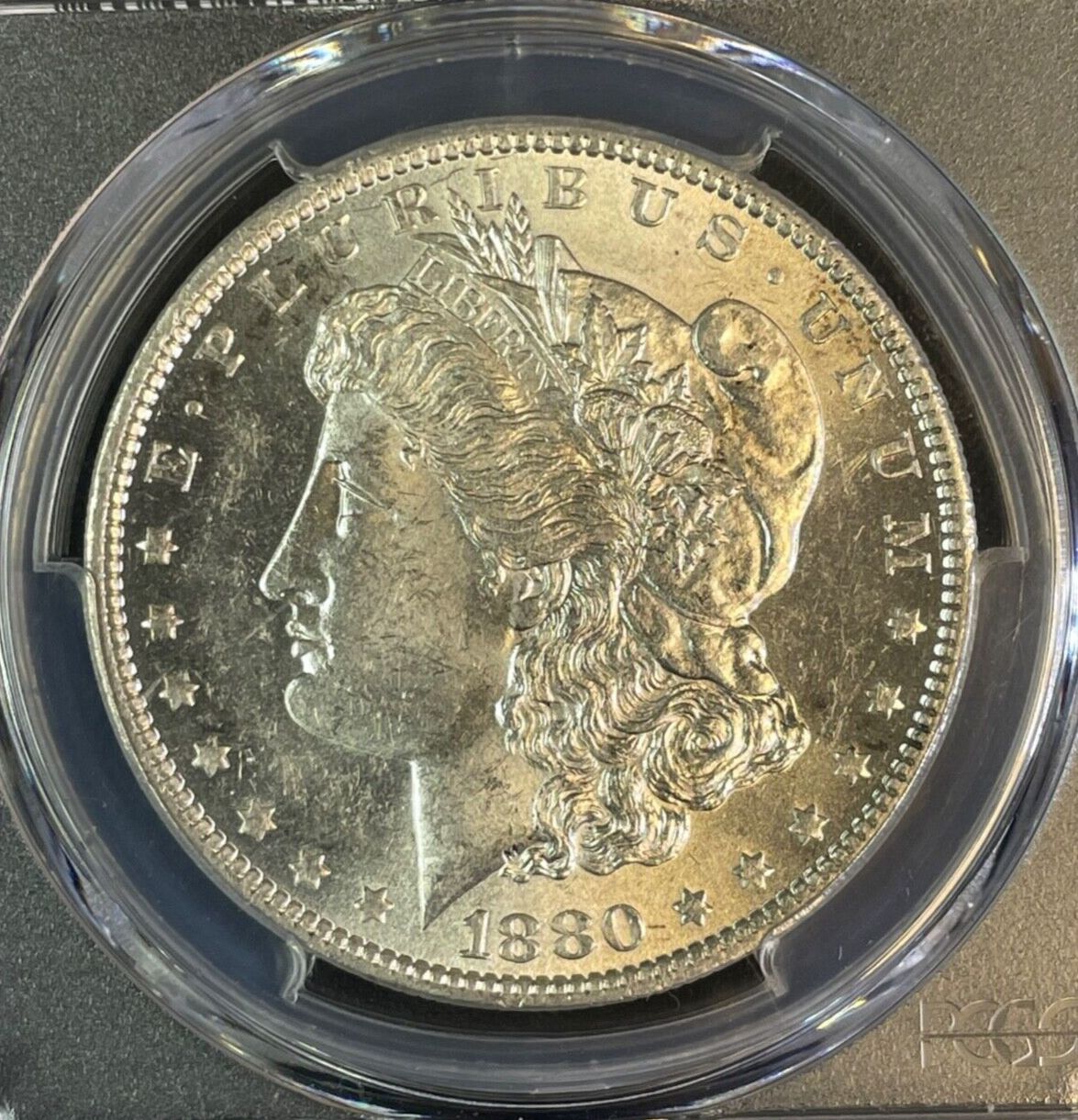 1880-O モルガン銀貨 PCGS MS-62、セミキーデート - メルカリ