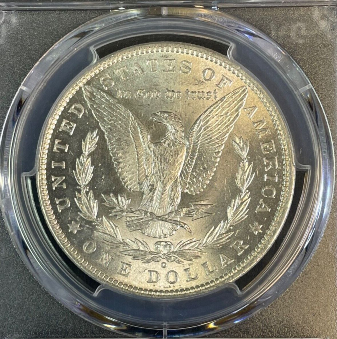 1880-O モルガン銀貨 PCGS MS-62、セミキーデート - メルカリ