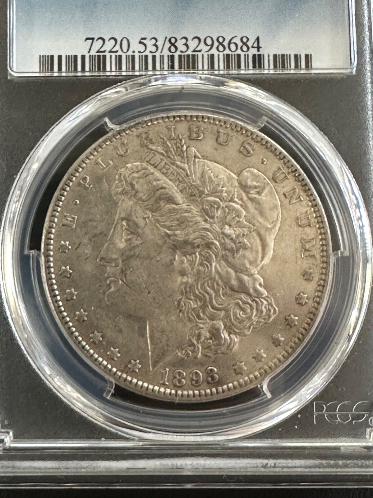 1893年モルガン・ダラー 1ドル AU 53 PGCS認定 - メルカリ