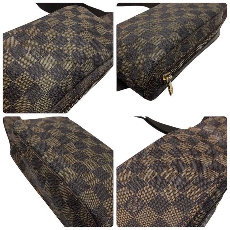 ルイ・ヴィトン LOUIS VUITTON ジェロニモス N51994 エベヌ ダミエ