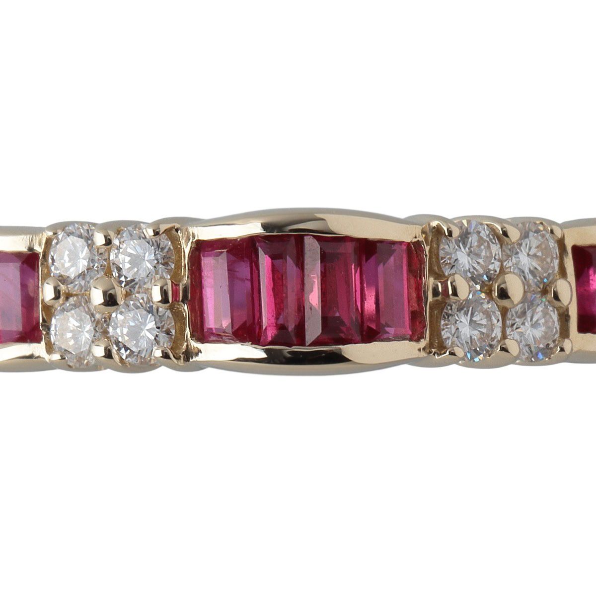 ミキモト ルビー ダイヤ リング ルビー0.73ct ダイヤ0.22ct 13号～13.5