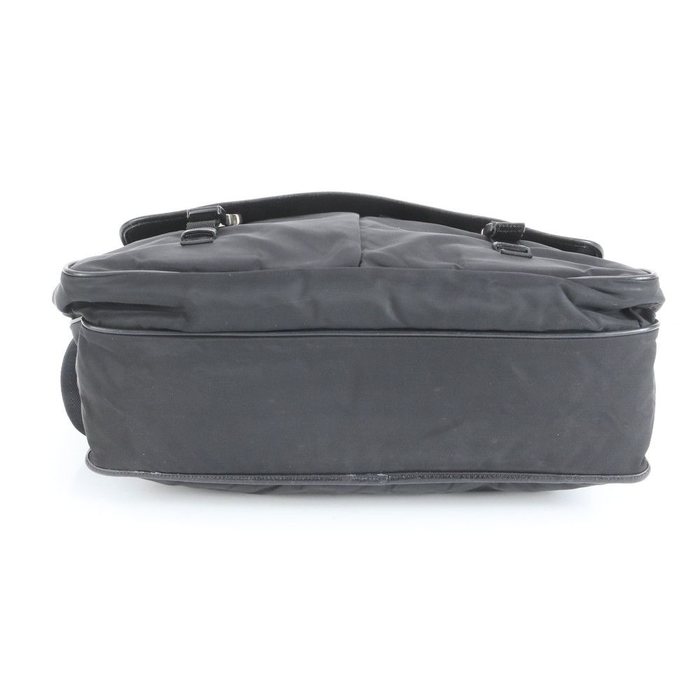 ✨極美品・ギャランティ付✨プラダ ウエストバッグ 三角ロゴ ナイロン レザー 黒 ✨極美品・ギャランティ付✨プラダ ウエストバッグ 三角ロゴ ナイロン