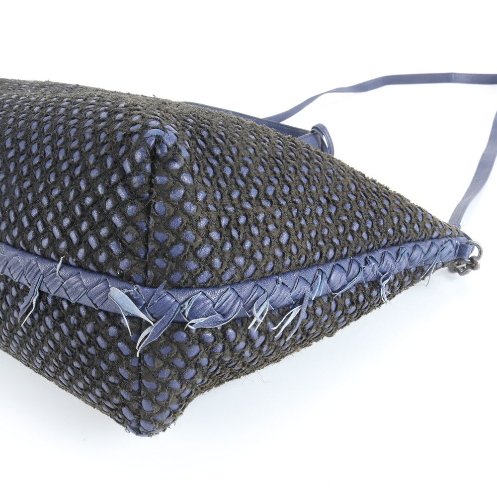 極美品 ボッテガヴェネタ イントレチャート 編みこみ レザー 2WAY