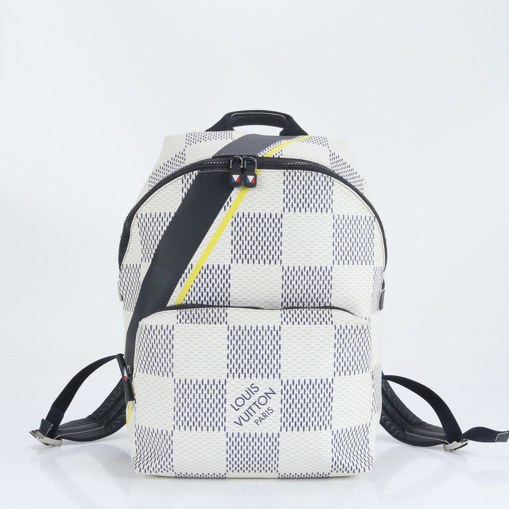 極美品 ルイヴィトン ダミエ アズール アポロ バックパック  