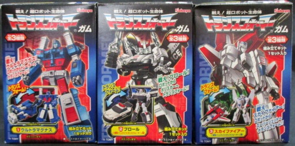 カバヤ トランスフォーマーガム2 全3種セット 2 カバヤ 食玩