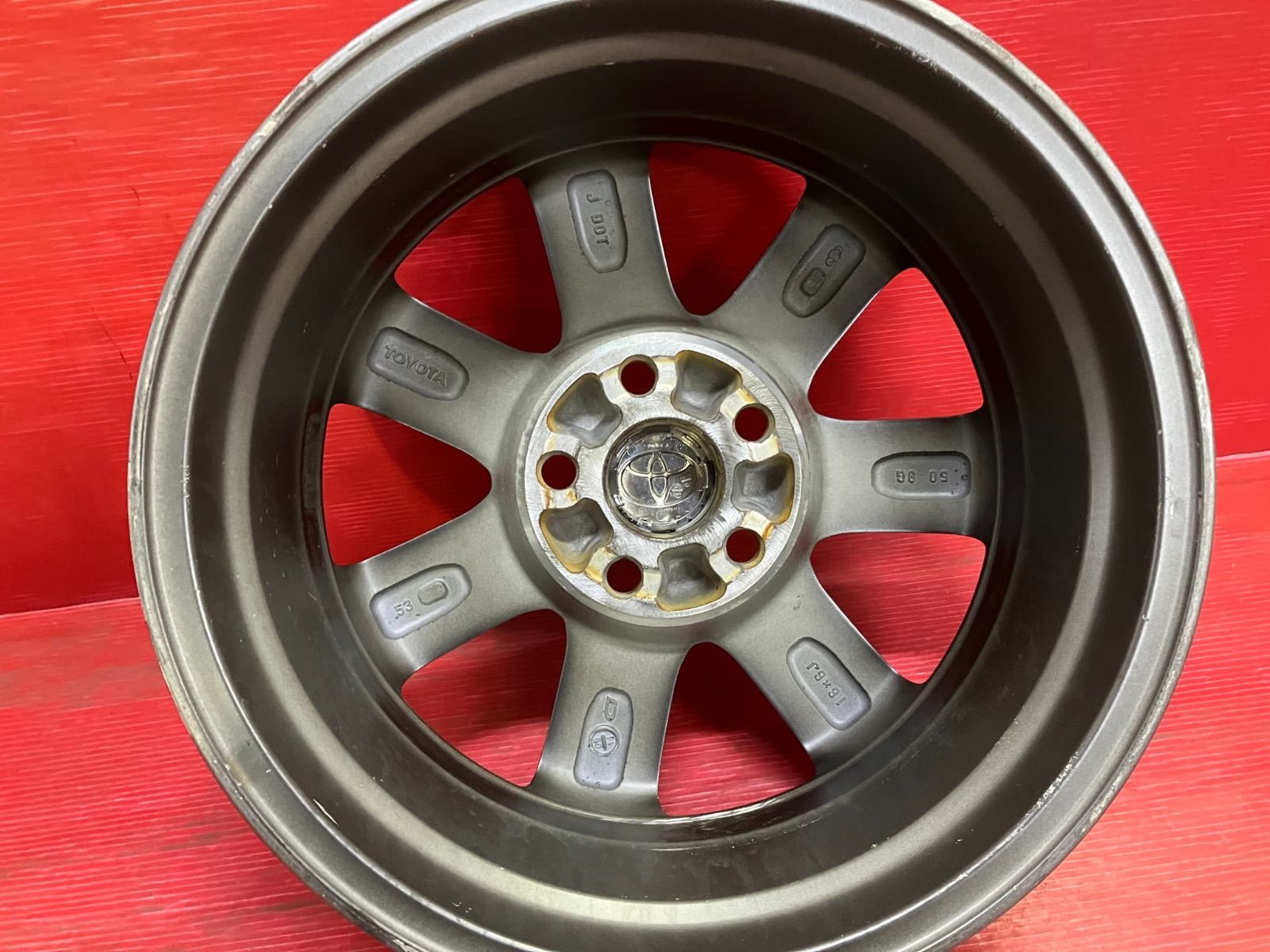 中古ホイール[16x6.0+50 114.3/5H トヨタ 70系 ノア、ヴォクシー等] 4  