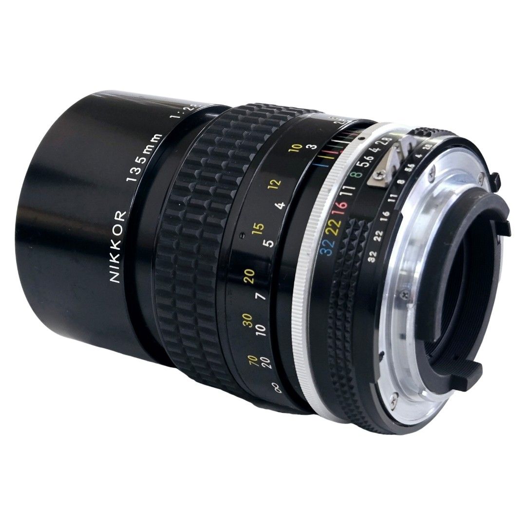 【整備＆テスト済】ニコン Ai-s Nikkor 135mm F2.8 563 Nikon - 整備＆テスト済ニコン Ai-s Nikkor 135mm F2.8 563の
