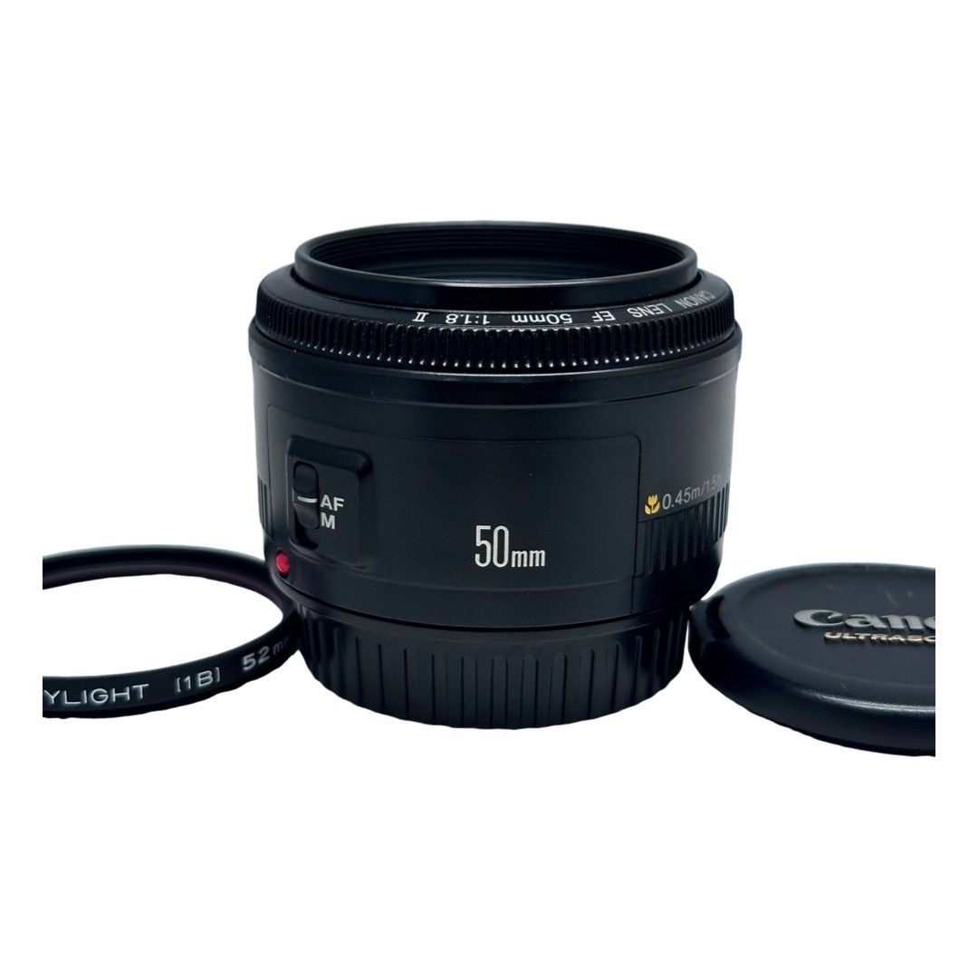 良品】 CANON キャノン EF 50mm F1.8 II #20565 - メルカリ
