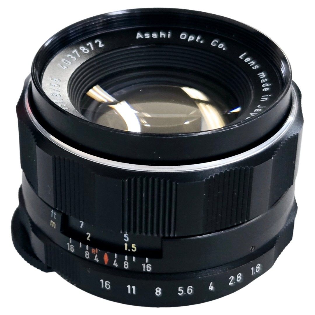 整備済完動品 ペンタックスSP黒＋Super Takumar 55mm f1.8 美品】 PENTAX ペンタックス SUPER-TAKUMAR 55mm F1.8 #20594 - メルカリ