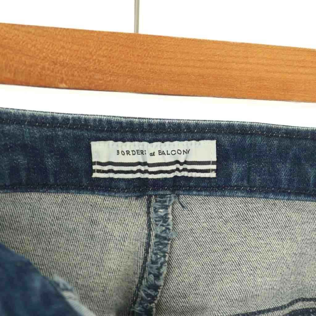 ボーダーズアットバルコニー BORDERS at BALCONY デニムパンツ