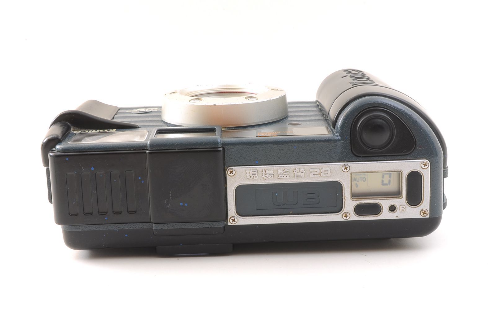 【美品】Konica Lens 現場監督28WB コンパクトカメラ 防塵 防水 Konica 現場監督 WB28 防水 防塵 タフネス 動作確認済 フィルムカメラ