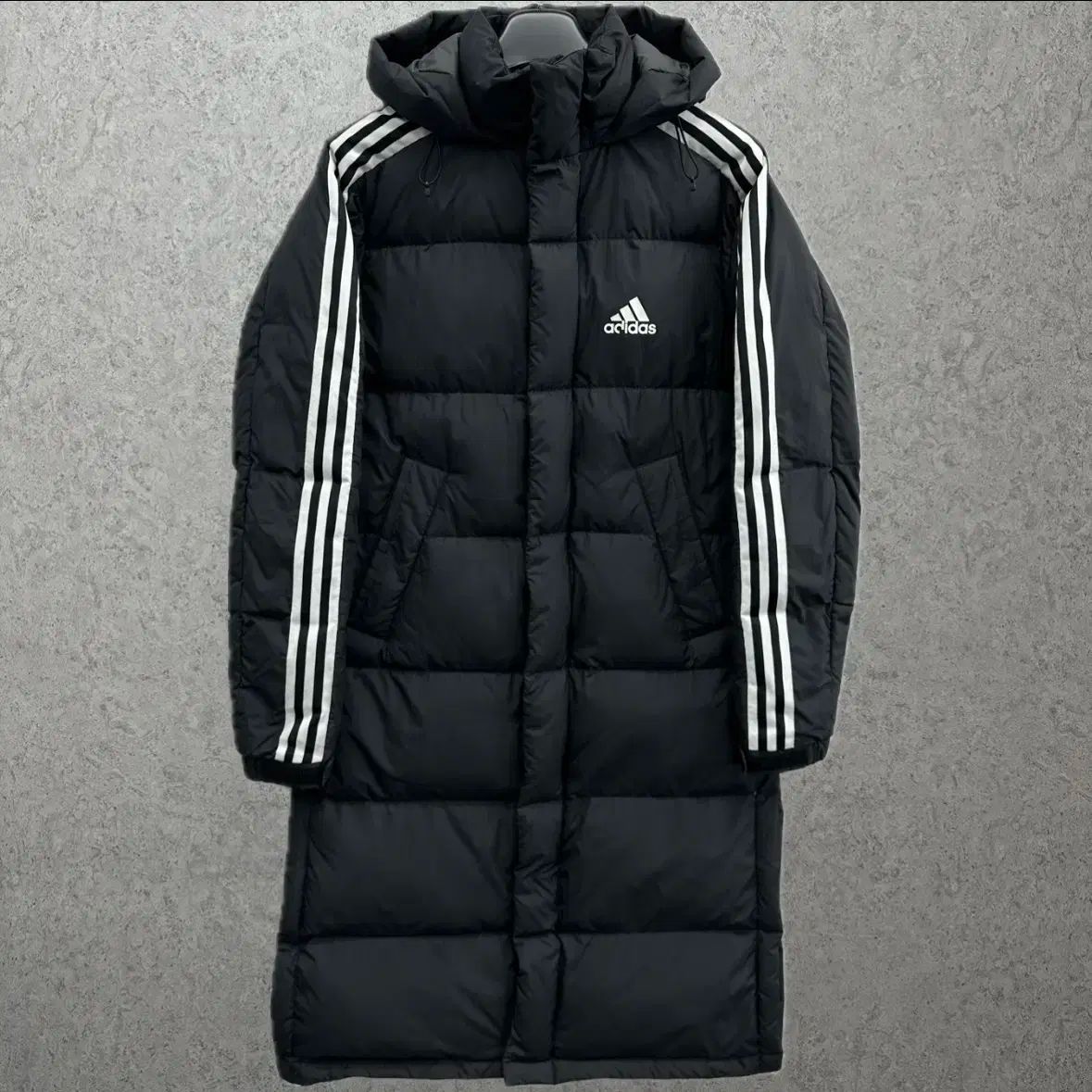95 アディダス メンズ ダックダウン ロングダウンジャケット - メルカリ