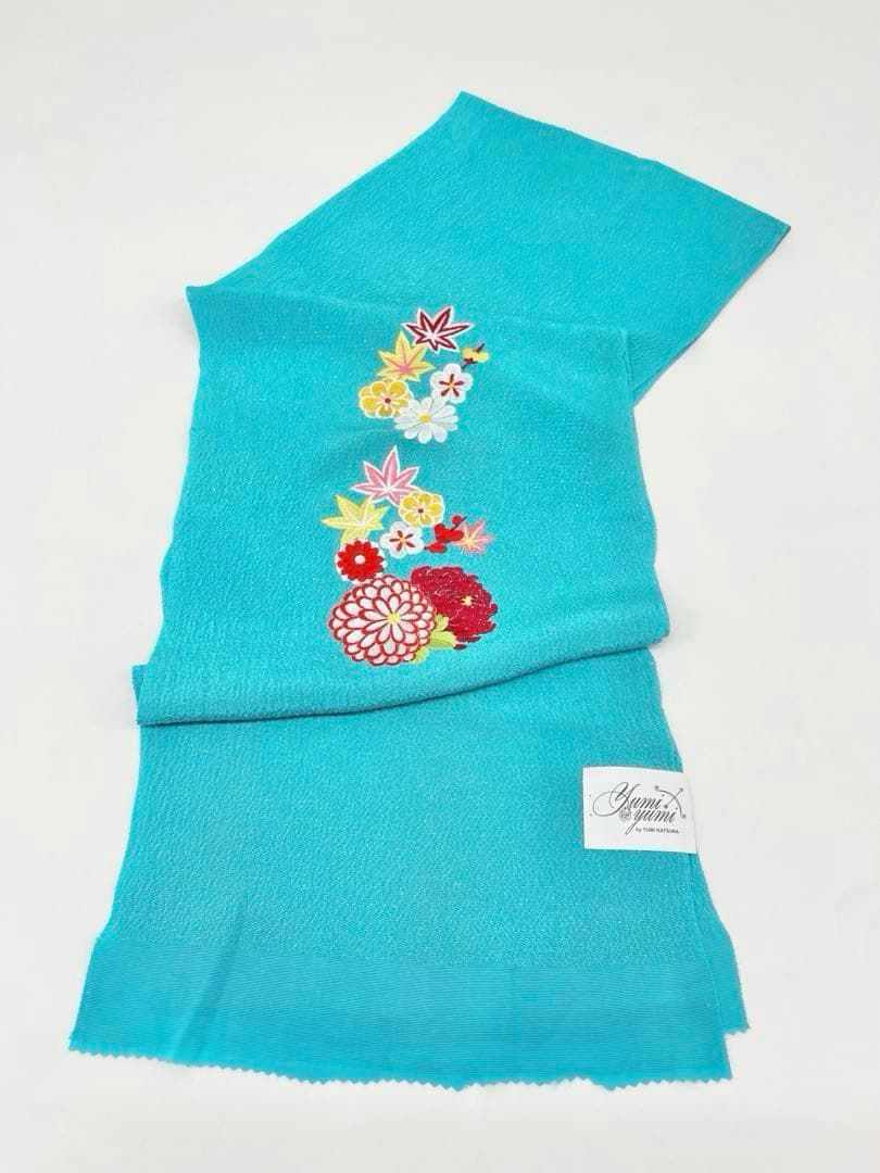 【値下げ】超美品『桂由美』正絹振袖 袋帯 絞り帯揚げ 帯締め 重ね衿 5点セット 帯揚げ 帯締め セット 桂由美 金通し 菊 大輪 振袖 R027 - メルカリ