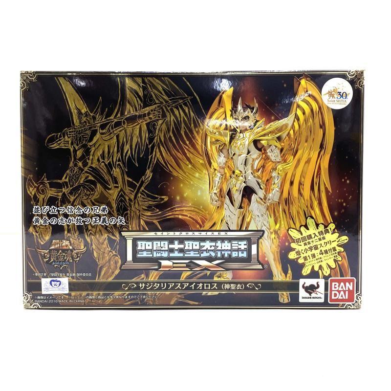 【未開封】サジタリアスアイオロス（神聖衣）聖闘士星矢 黄金魂 聖闘士聖衣神話EX サジタリアスアイオロス（神聖衣） | 魂ウェブ