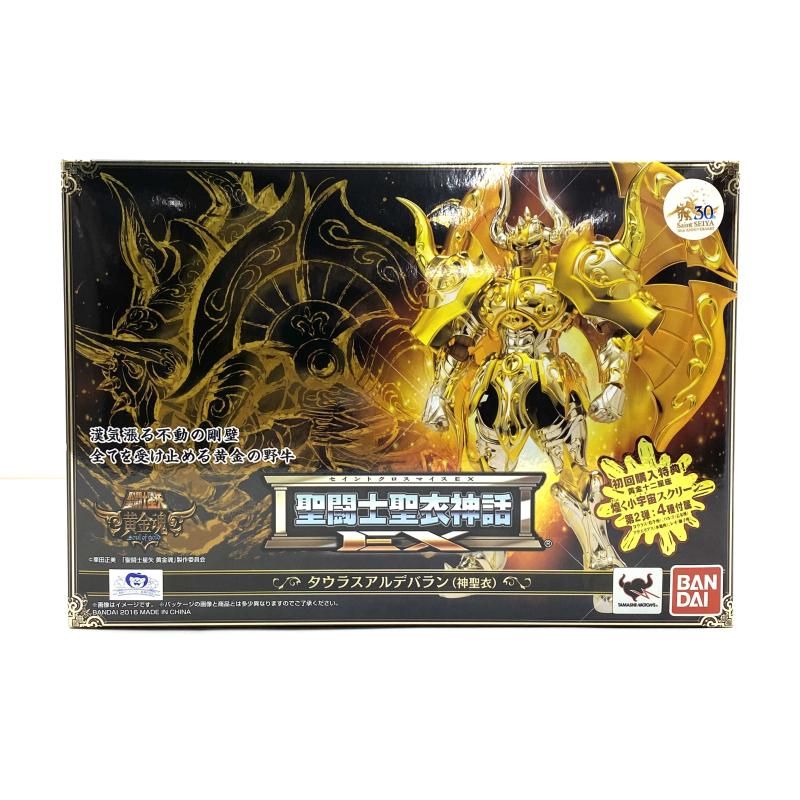 新品未開封　聖闘士聖衣神話EX タウラスアルデバラン（神聖衣） 初回購入特典付 聖闘士聖衣神話EX タウラスアルデバラン | 魂ウェブ