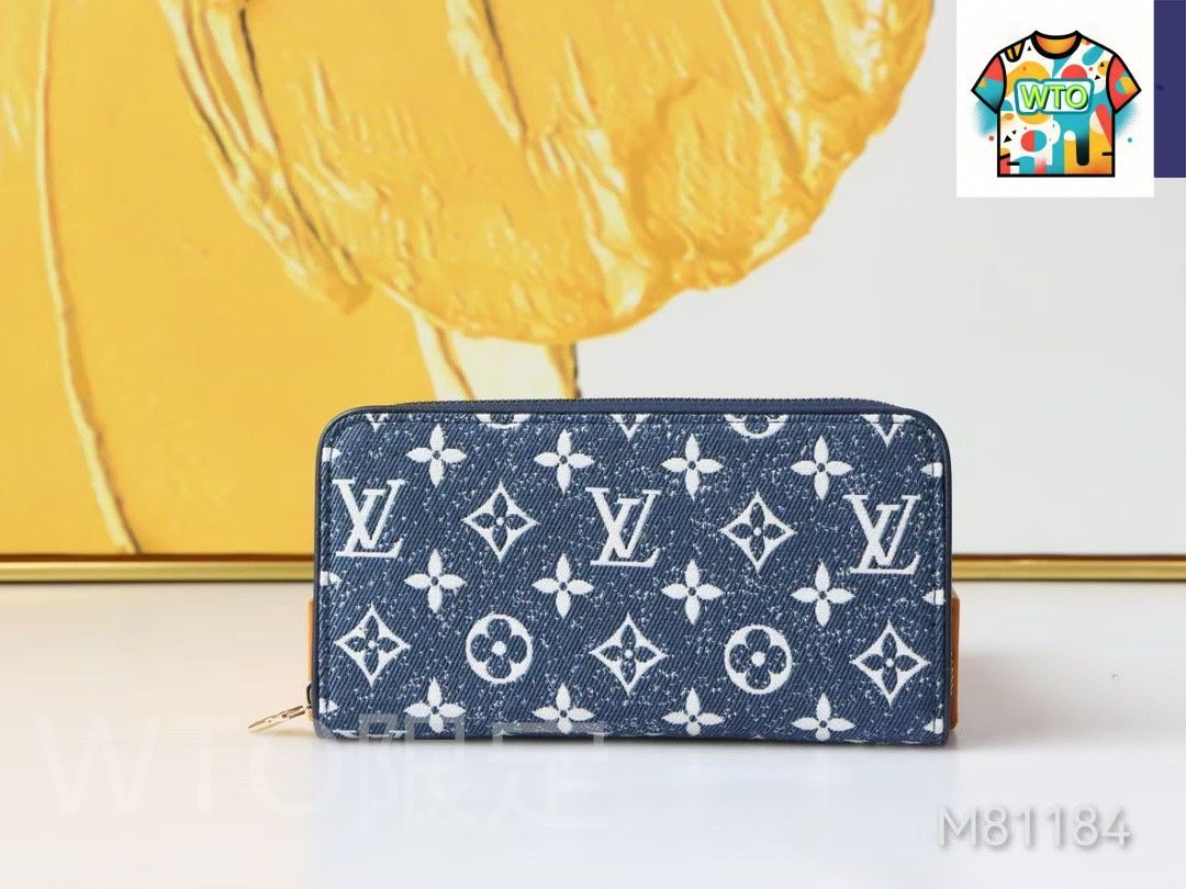 今日特価】Louis Vuitton ルイ・ヴィトン モノグラムデニムウォレット