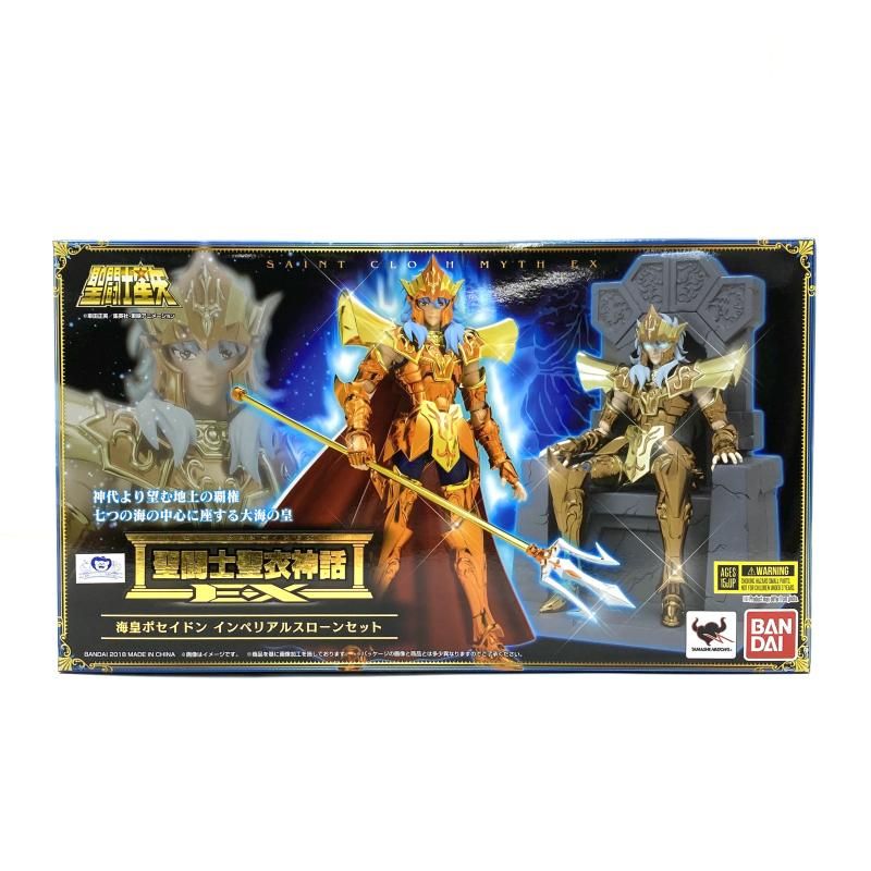 【未開封】 聖闘士聖衣神話 EX 海皇ポセイドン インペリアルスローンセット Amazon.co.jp: TAMASHII NATIONS 聖闘士聖衣神話EX 聖闘士星矢 海皇