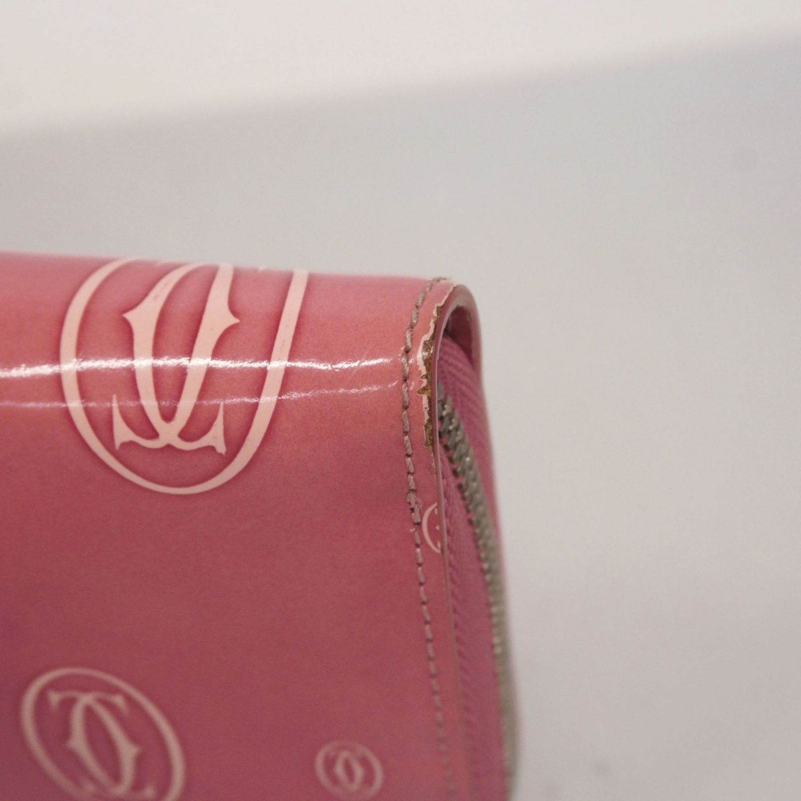 カルティエ(Cartier) カルティエ 長財布 ハッピーバースデー エナメル