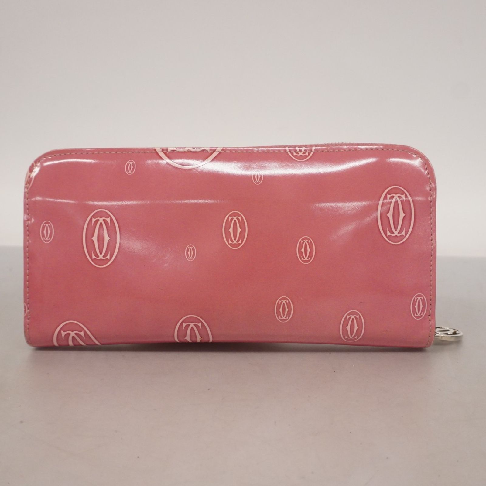 カルティエ(Cartier) カルティエ 長財布 ハッピーバースデー エナメル