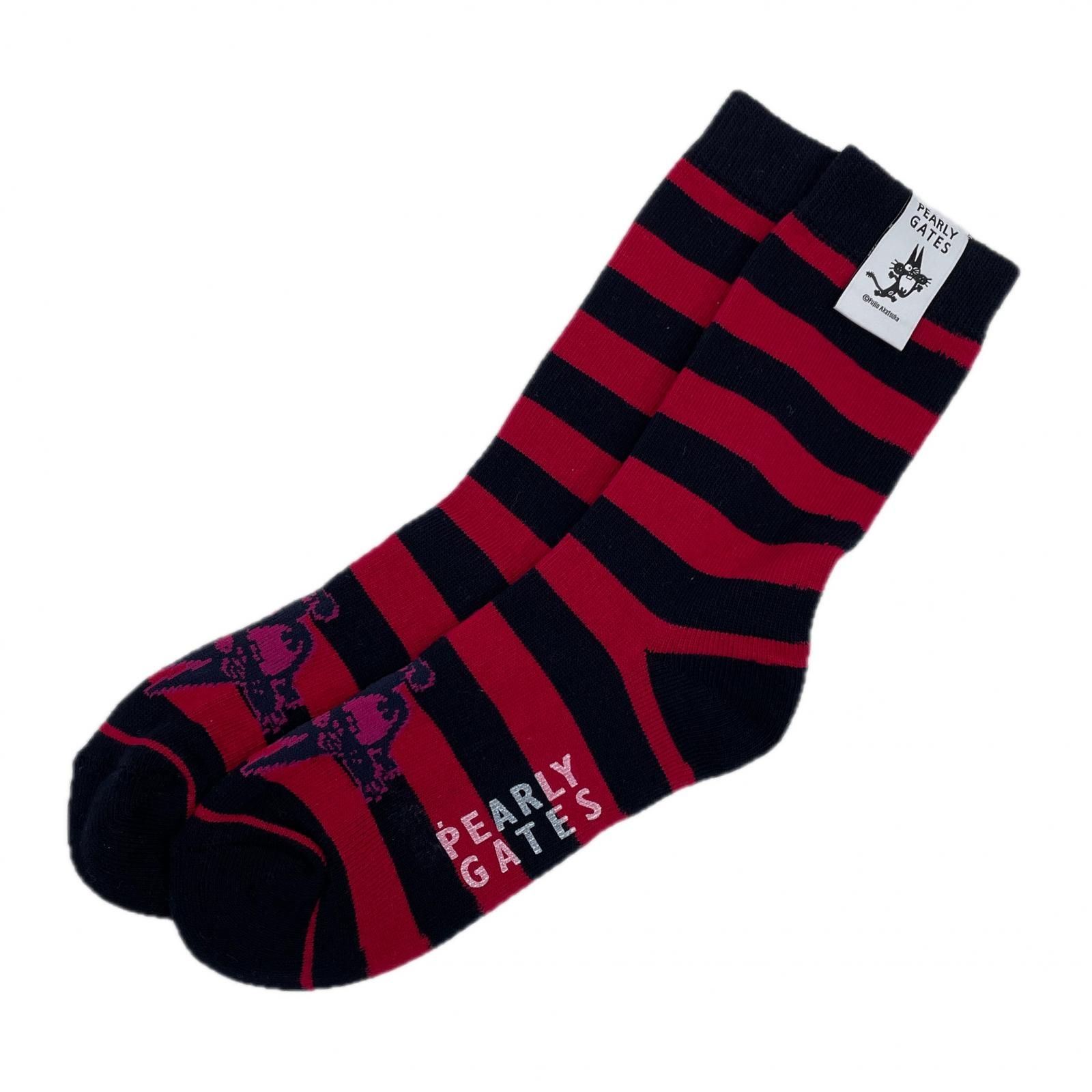 未使用品 レディース パーリーゲイツ PEARLY GATES ソックス ネイビー