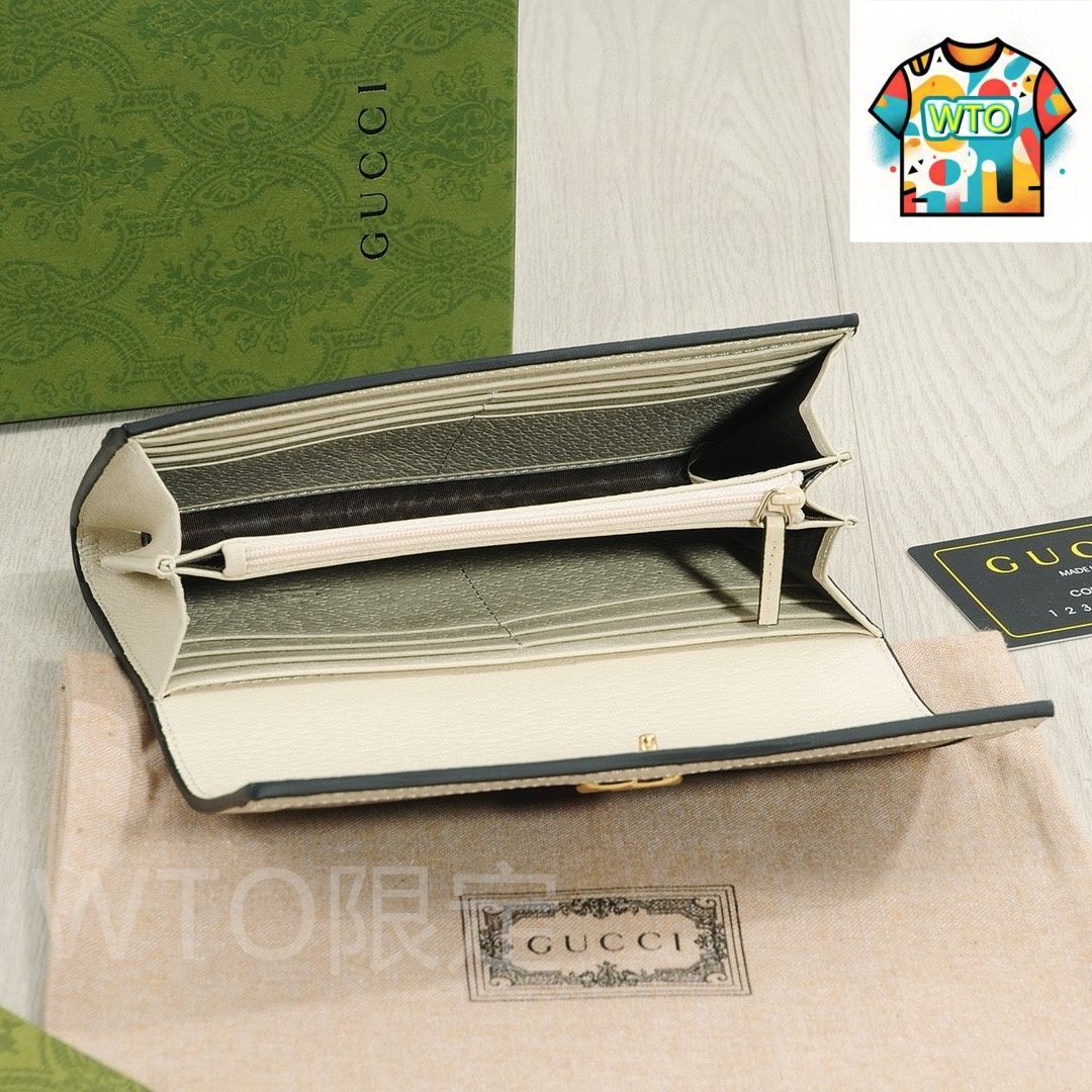 【極美品・付属品完備✨】グッチ 折り財布 オフィディア GGスプリーム PVC GG GUCCI / グッチ GGスプリーム オフィディア シェリー 二つ折り財布