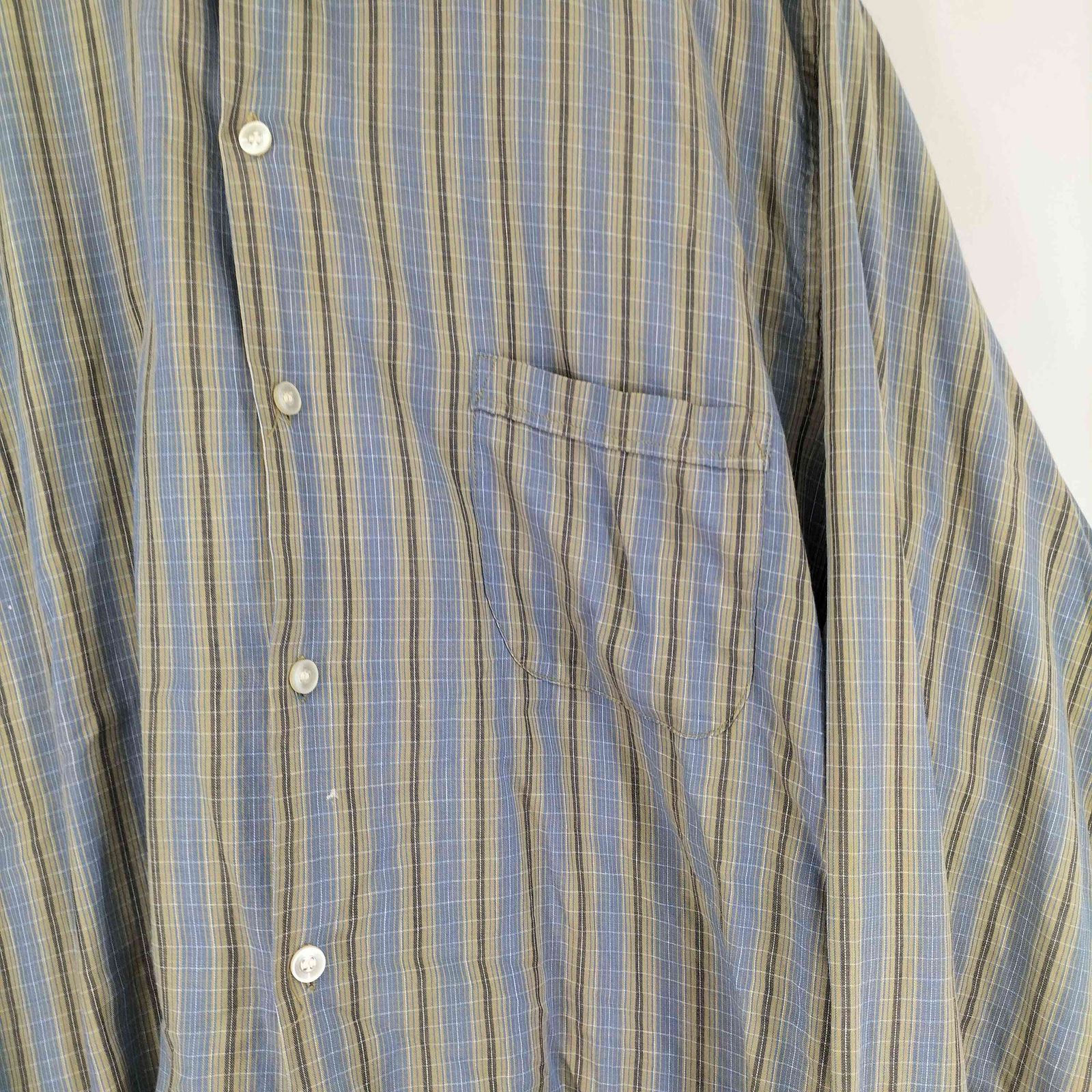 ユーズドフルギ USED古着 DEVILLE 60S チェック L/S 開襟シャツ メンズ