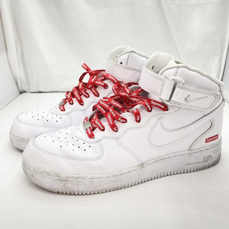 中古】Supreme × Nike Air Force 1 Mid 中古】Supreme × Nike Air Force 1 Mid
