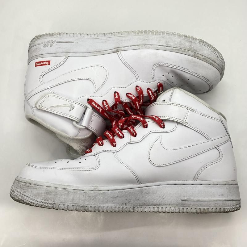 中古】Supreme × Nike Air Force 1 Mid 