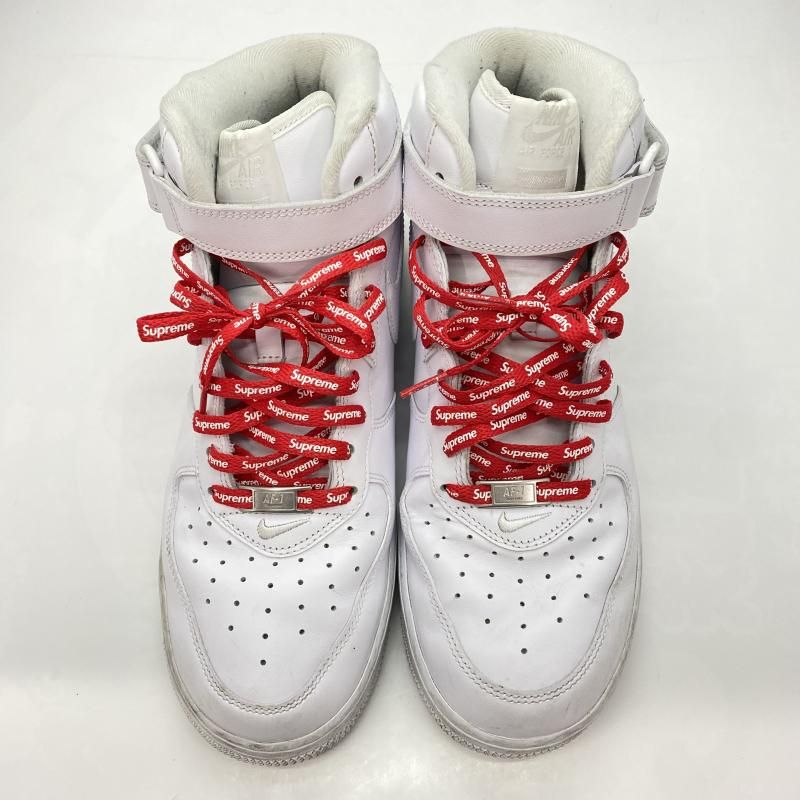 中古】Supreme × Nike Air Force 1 Mid 