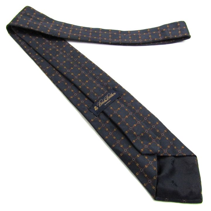 ブルックスブラザーズメーカーズ ブランド ネクタイ チェック柄 シルク