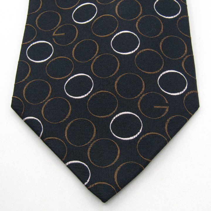 グッチ ブランド ネクタイ Gロゴ ドット柄 クレスト紋章 シルク