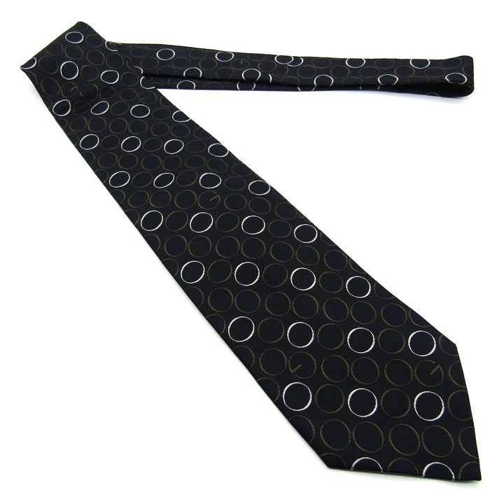 美品✨GUCCI グッチ ブランド ネクタイ Gロゴ ドット柄 クレスト紋章 グッチ ブランド ネクタイ Gロゴ ドット柄 クレスト紋章 シルク
