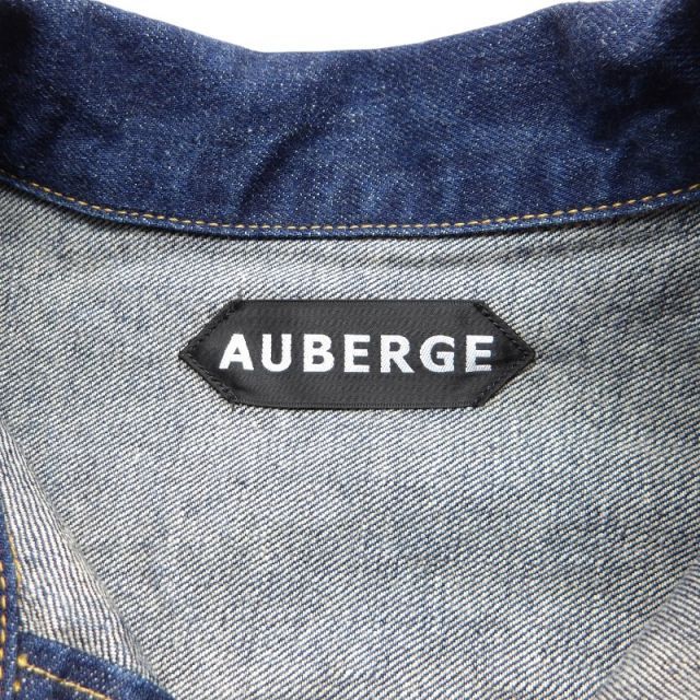 AUBERGE 25ss BIO 1ST DENIM JACKET INDIGO サイズ42 オーベルジュ
