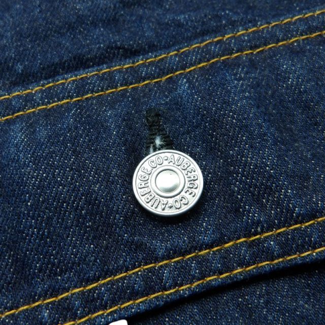 AUBERGE 25ss BIO 1ST DENIM JACKET INDIGO サイズ42 オーベルジュ  