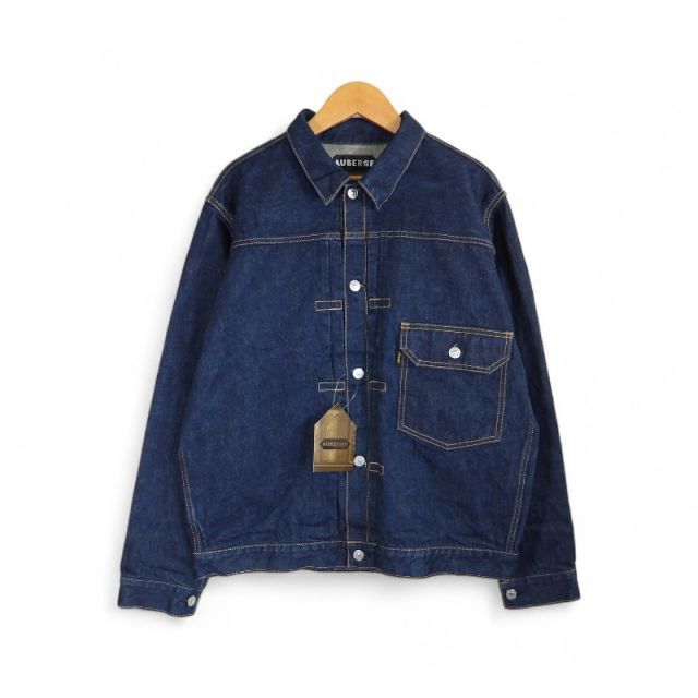 AUBERGE 25ss BIO 1ST DENIM JACKET INDIGO サイズ42 オーベルジュ  