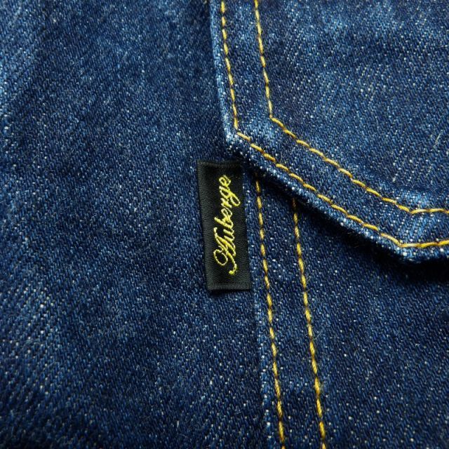 AUBERGE 25ss BIO 1ST DENIM JACKET INDIGO サイズ42 オーベルジュ  