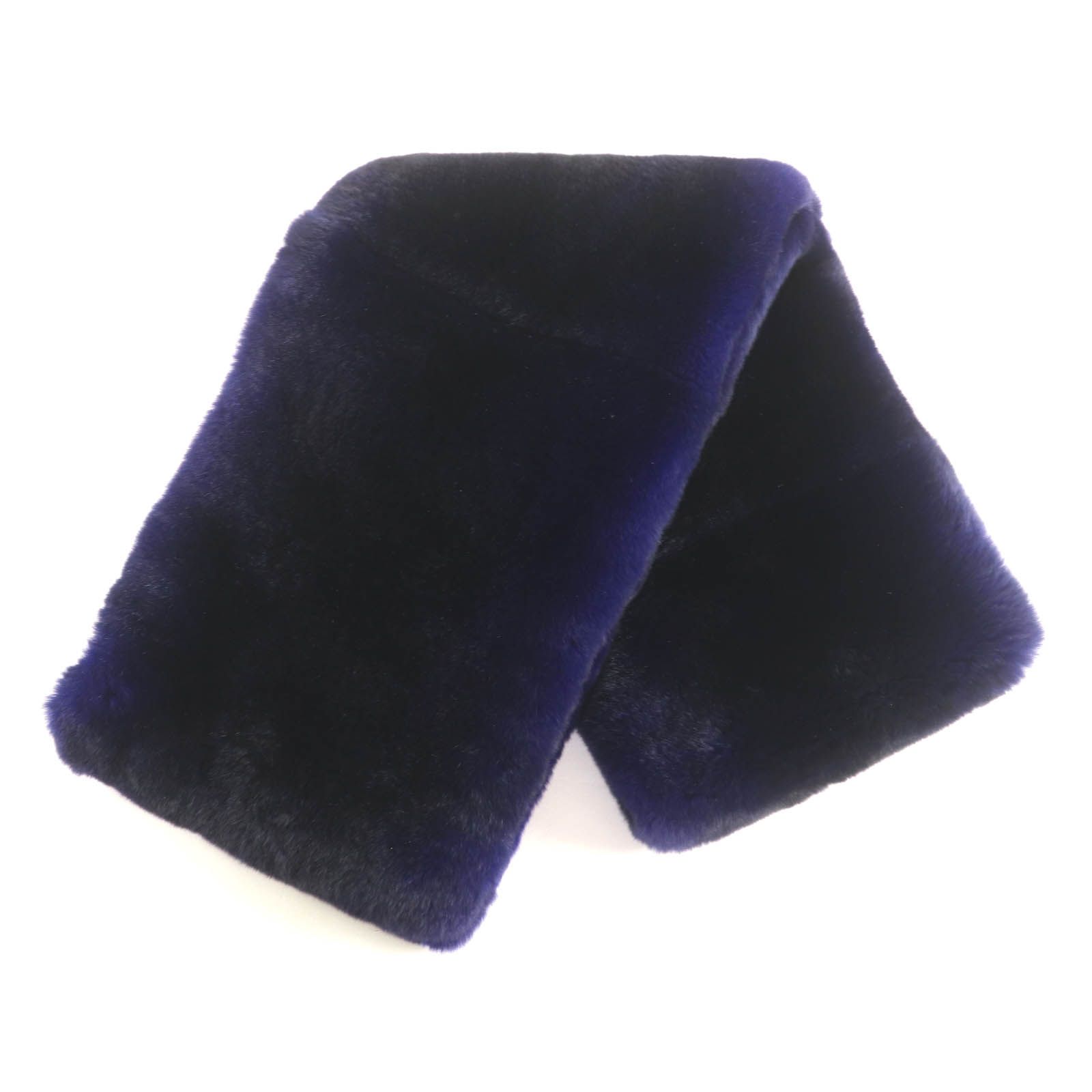 美品☆LOEWE ロエベ オリラグファー 裏地ロゴ入り マフラー ストール  