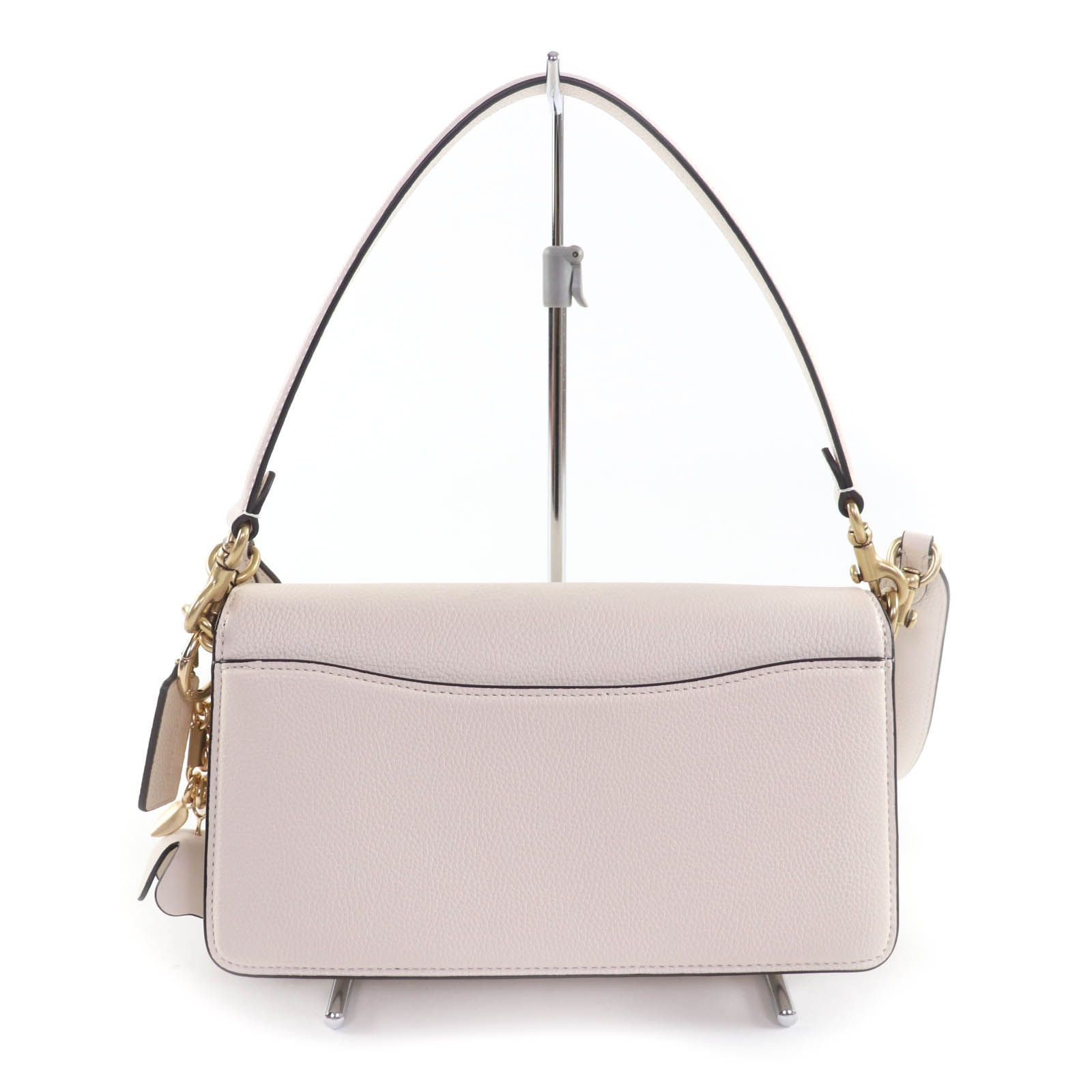 極美品☆COACH コーチ CH857 タビー ショルダー バッグ 26 ブラス