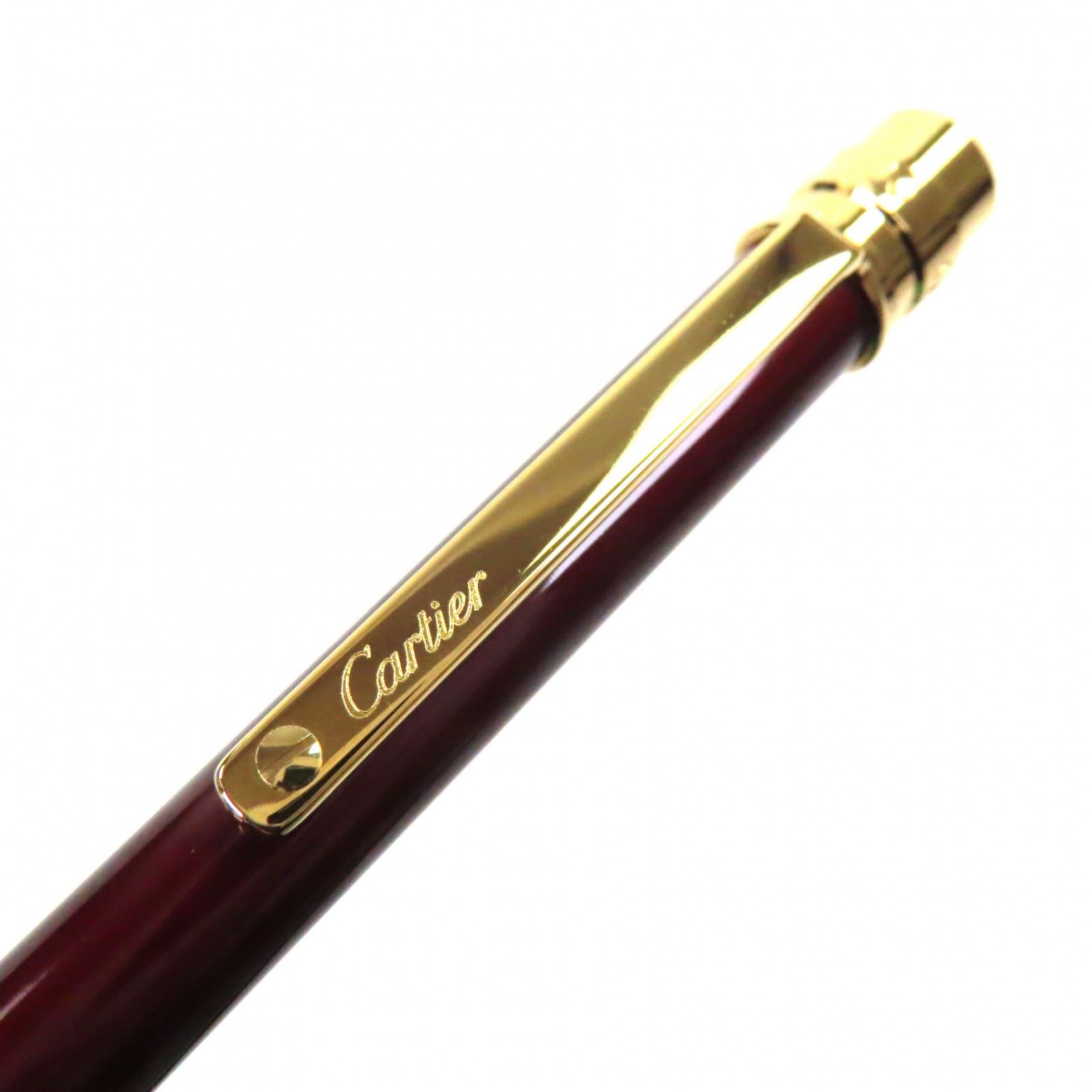 未使用品▽Cartier カルティエ サントス ドゥ カルティエ ロゴ刻印入り