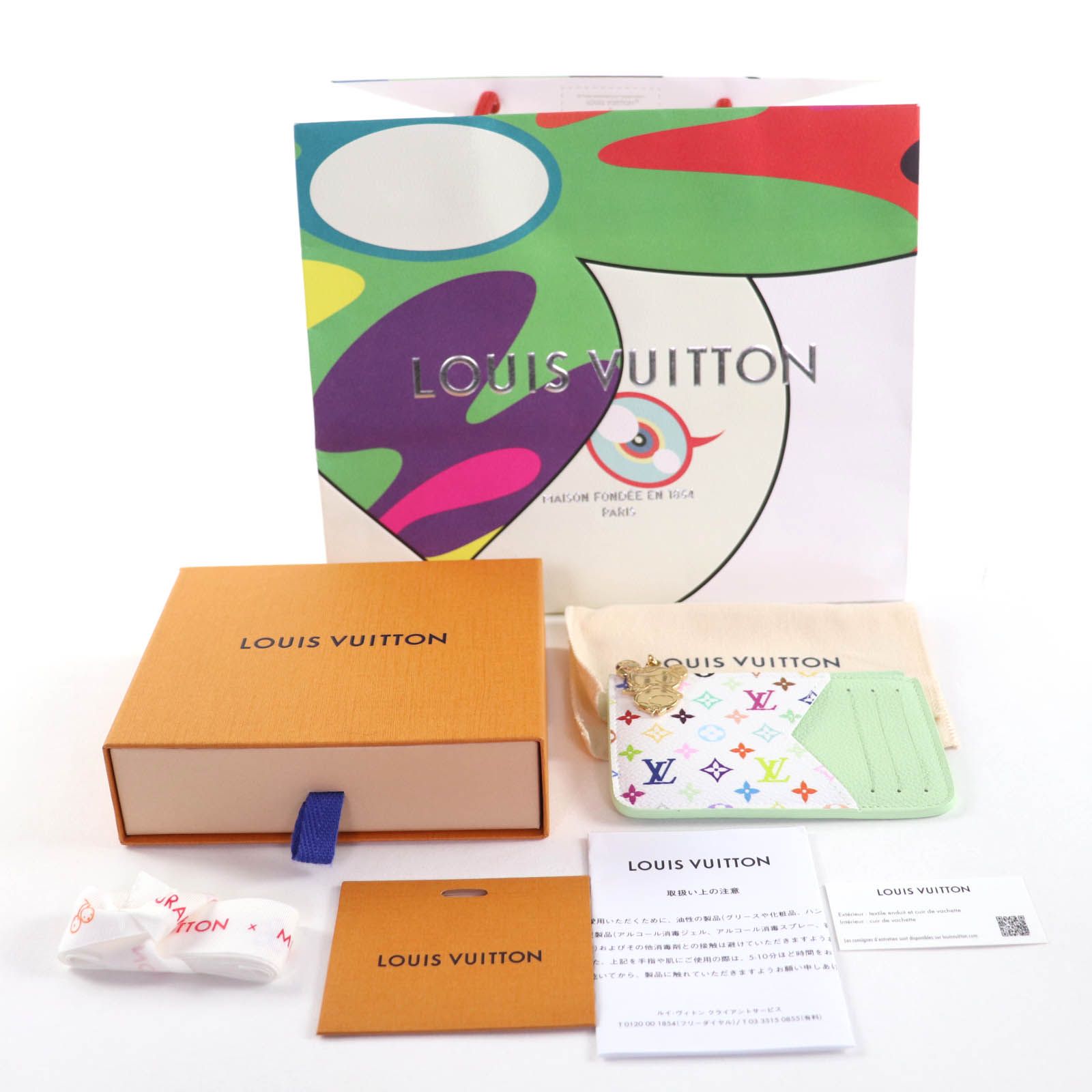 極美品☆Louis Vuitton MURAKAMI ルイヴィトン 村上隆 M13800 ポルト