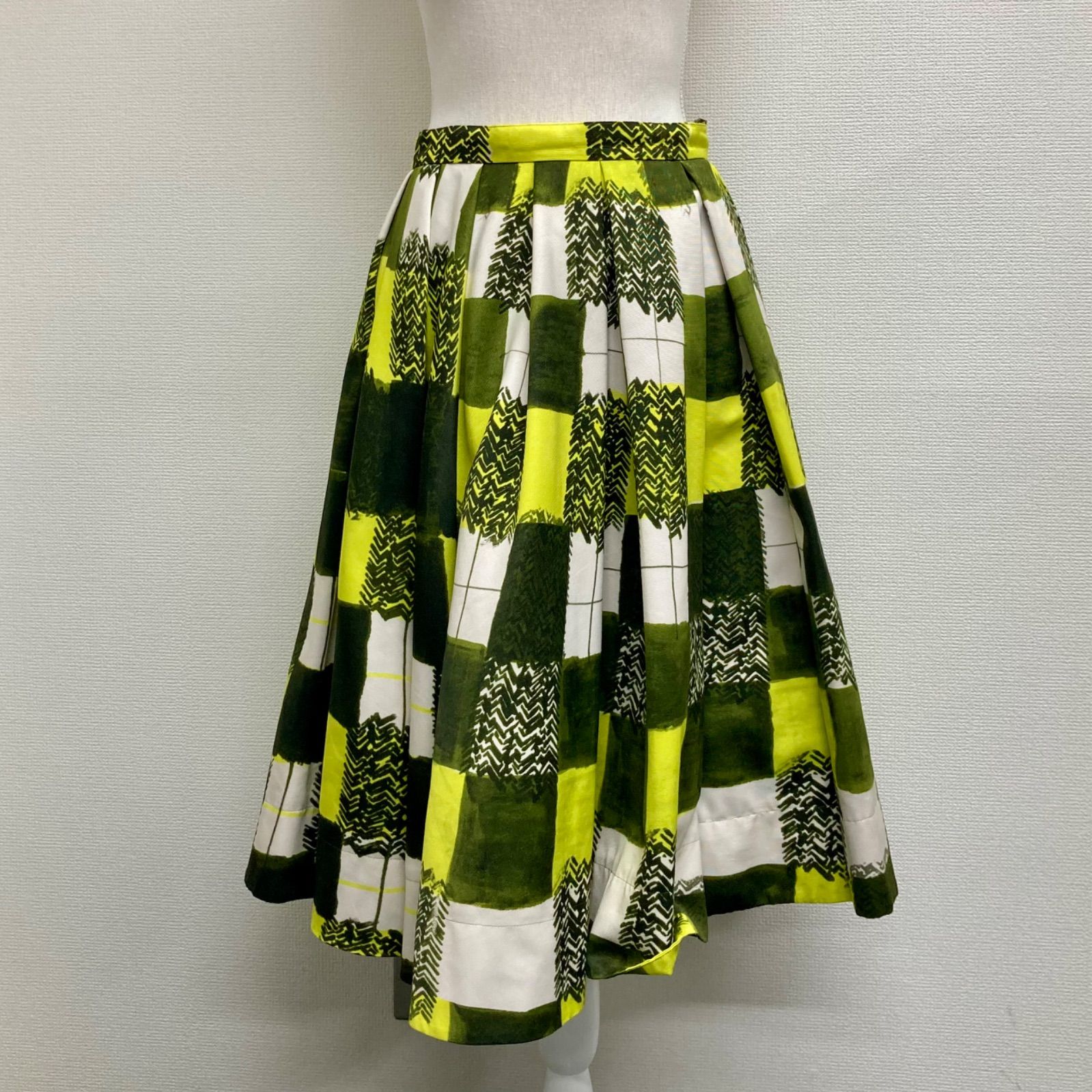 GRACE CONTINENTAL diagram チェックスカート レディース フレア