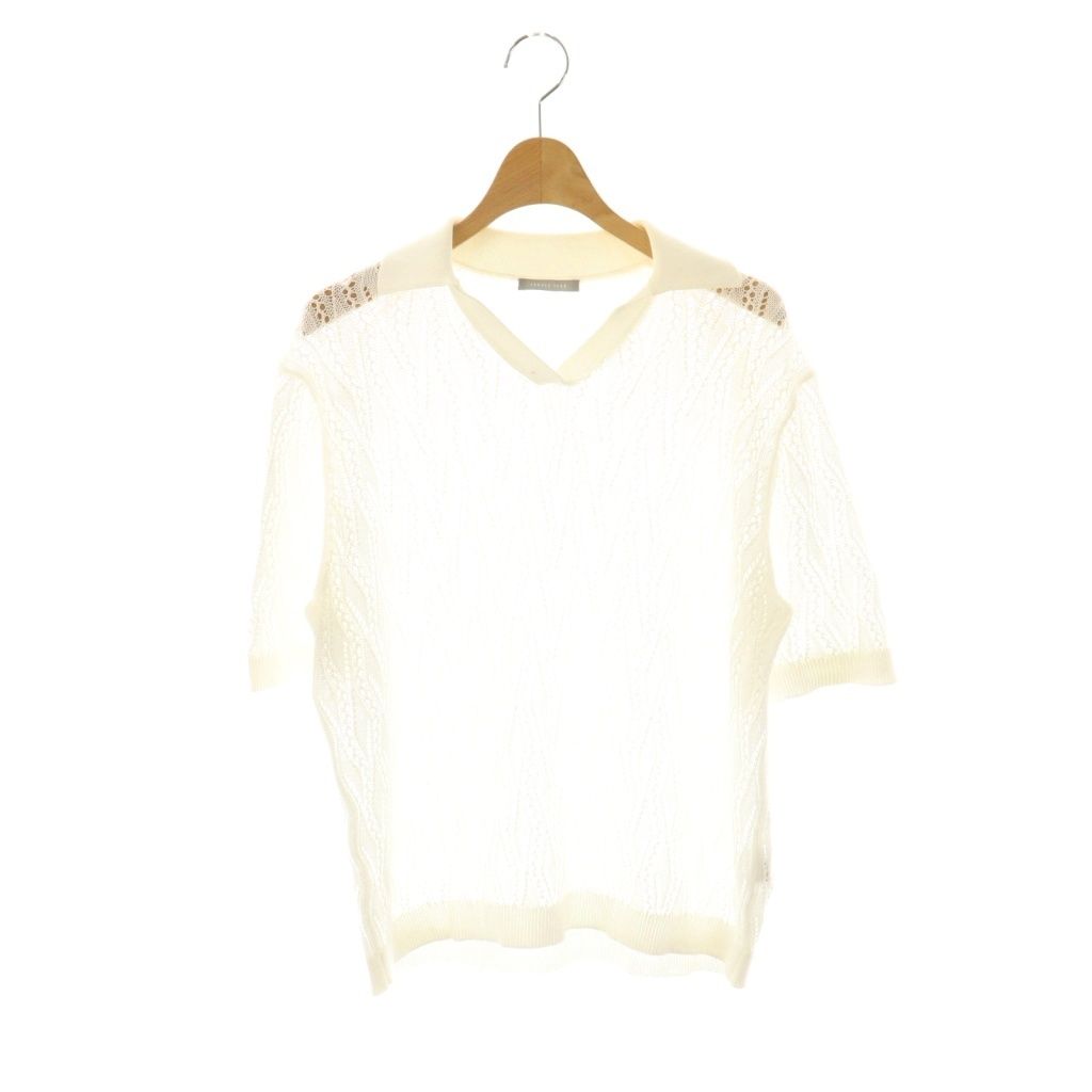 1736A 美品 セオリーリュクス サマーニット アンサンブル 半袖ニット