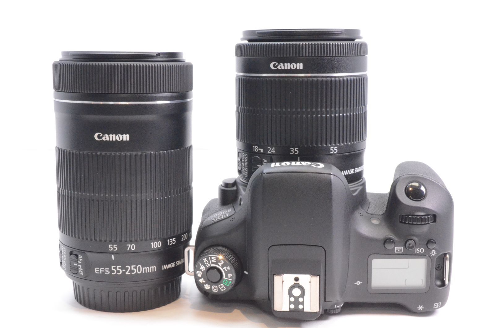 Canon キャノン EOS 8000D ダブルズームキット EF-S18-55mm/EF-S55