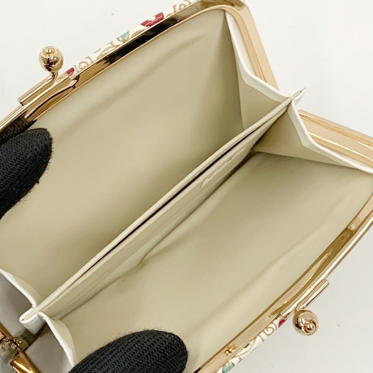 〇〇 文庫屋大関 竹久夢二 蔓草 つるくさ 天溝がま口 財布 コイン