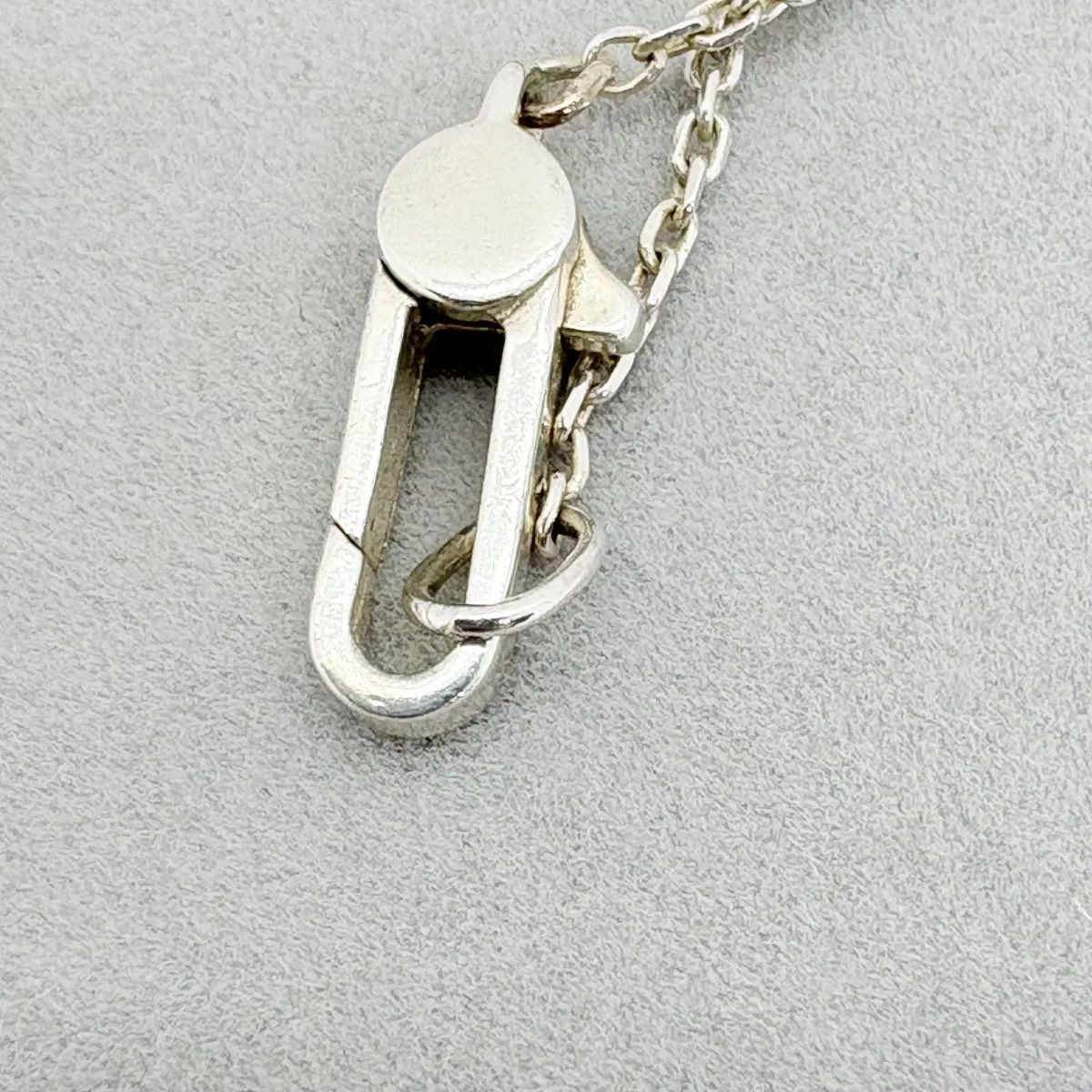 希少GUCCI ホエールテール ネックレス 925 ハート チャーム ネックレス 希少】GUCCI(グッチ) ホエールテール ハートモチーフ ネックレス